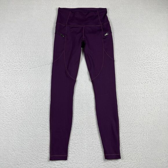 Lululemon Leggings Womens 6 Purple‎ Tight Gym Run Jog Workout Training Travel - Picture 1 of 16